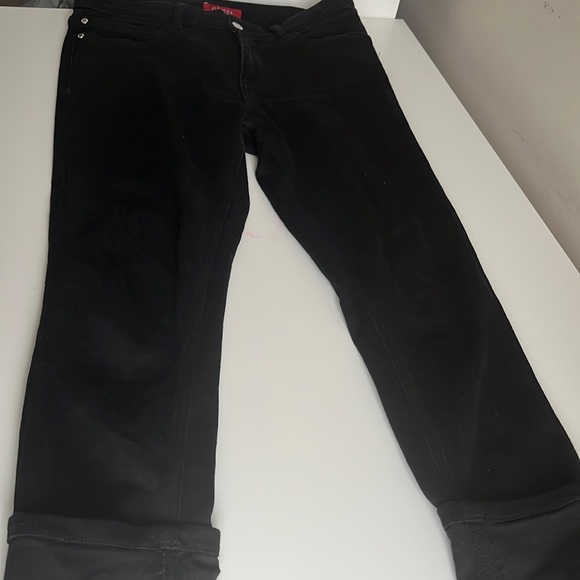 Black cropped jeans - Picture 1 of 2